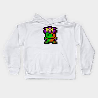 Palmon pixel Kids Hoodie